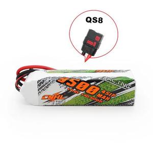 Batterie Lipo CNHL 4S 14.8V 9500mAh 90C avec connecteur QS8 pour voitures RC, bateaux, hélicoptères, avions, jets, EDF, pièces de modélisme Speedrun - Product Image 3