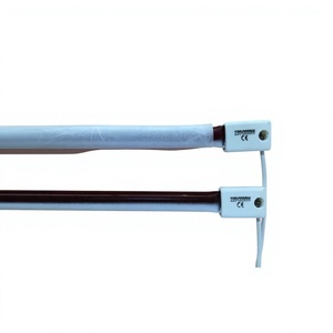 <span class=keywords><strong>Calentador</strong></span> IR de onda corta 1500W lámpara halógena infrarroja de rubí rojo para máquina laminadora - Product Image 1