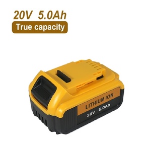 Batería de Iones de Litio de 18V 20V Máx. 4Ah 5Ah 6Ah de Repuesto para Herramientas Eléctricas Inalámbricas <span class=keywords><strong>Dewalt</strong></span> DCB200 <span class=keywords><strong>DCB180</strong></span> - Product Image 2