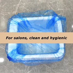 USA Free Shipping 1200 Pcs/Case Disposable Spa Dispos Liners Bags Plastic Professional Pedicure Liner For Spa Pedicure Chair
