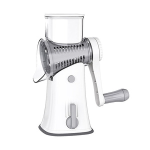 高品質ロータリーチーズおろし金シュレッダー5in1マンドリンスライサードラム野菜スライサーチョッパーポテトカッターグラインダー - Product Image 6