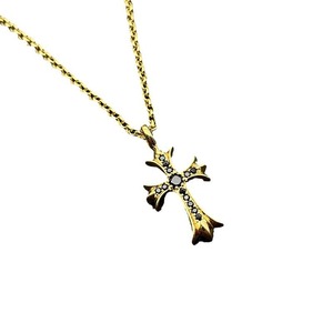 Collana a Croce Chaoxuan con Diamanti in Scatola di Rame, Accessorio <span class=keywords><strong>Unico</strong></span> con Diamanti Colorati per Uomo e Donna, Regalo per Amici - Product Image 5