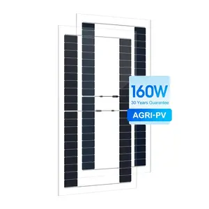 Ab stok Sunket yüksek enerji performansı 160w 320w Mono fotovoltaik Panel yarım kesim Topcon hücreleri güneş panelleri çiftlik kullanımı için