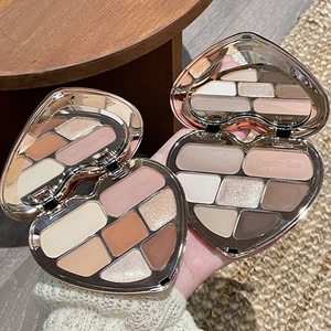 <span class=keywords><strong>Paleta</strong></span> de Sombras de Ojos al por Mayor en Forma de Corazón, 7 Colores Brillantes, con Purpurina, Perla, Mate y Shimmer, <span class=keywords><strong>Paleta</strong></span> de Sombras de Ojos de Alta Calidad - Product Image 1