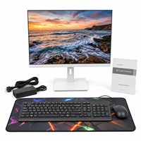 Computadora de Escritorio Todo en Uno con Pantalla LCD IPS FHD de 21.5/23.8/27 Pulgadas, Procesador Core I5/i7, RAM DDR4, Almacenamiento SSD+DDR, para Juegos y Oficina, con Teclado y Ratón