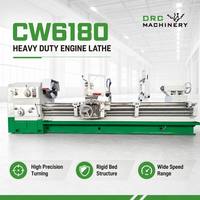 Centre de tournage robuste DRC CW6180-3000 à 4 porte-outils avec 2 axes, broche MT6, 380V
