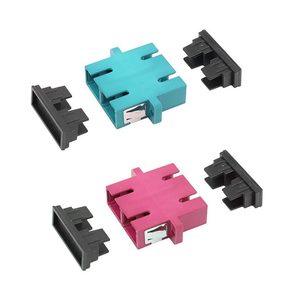 FC FC Simplex Multimode Fiber Optic Coupler การจัดตำแหน่งอย่างแม่นยำ อะแดปเตอร์โลหะที่ทนทาน การออกแบบที่กะทัดรัด - Product Image 4