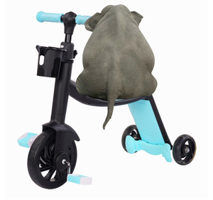 Vélo à 3 roues pour enfants, 3 en 1 multifonctionnel, avec siège, à roulettes, trottinette pour bébé, voiture à pédales pour enfants de 2 à 6 ans - Product Image 6