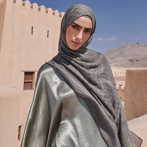 Chal estampado Modal de alta calidad, diseño Digital transpirable, bloqueo de Color, doble costura, chales tradicionales elásticos - Product Image 1