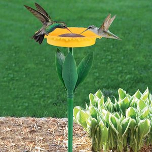Thân Thiện Với Môi Hiện Đại Phong Cách Hướng Dương Không Thấm Nước Vườn Chim Ruồi Nhựa Tự Động <span class=keywords><strong>Bird</strong></span> Trung Chuyển Với Cổ Cọc - Product Image 6