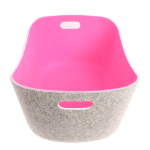 थोक कपड़े भंडारण प्रणालियों के आयोजकों ने भंडारण बॉक्स के डिब्बे के आयोजन के लिए रसोई बेडरूम की कोठरी के लिए भंडारण की टोकरी महसूस की - Product Image 6