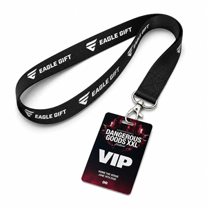 High Quality Eco-friendly Durable <b>Polyester</b> <b>Lanyards</b> Wholesale Custom Logo Screen Printing Card - Product Image 1