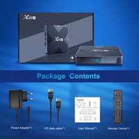 Venta al por Mayor de TV Box Inteligente X98H con Allwinner H618, Android 12, 6K UHD, Wifi6 de Doble Banda, 2GB, 16GB