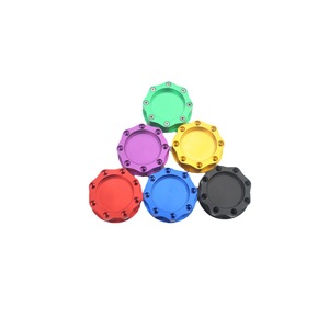 Bouchon de réservoir de carburant Aosu Jdm en aluminium, 7 couleurs, pour couvercle de soupape de moteur de voiture - Product Image 5