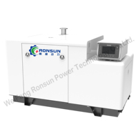 Groupe électrogène marin RONSUN Chine homologué CCS 20 kW 230/400 V, type silencieux, 50/60 Hz, châssis ouvert, avec panneau de commande à distance CCFJ20J-W
