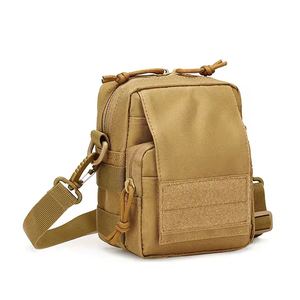 Sac banane tactique camouflage imperméable pour homme, sac à bandoulière unique, petit rangement suspendu à fermeture éclair pour les voyages en plein air - Product Image 1