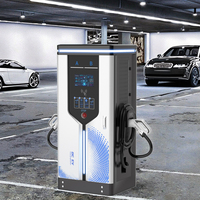 Station de recharge pour voiture électrique intelligente avec CCS2 80kW 160kW Puissance Écran tactile personnalisé Affichage LED Chargeur rapide Fournisseur