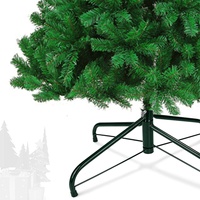 Sapin de Noël artificiel en PVC crypté, simulation réaliste, pour intérieur, maison, hôtel, décorations et ornements de Noël