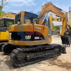 รถขุดขนาดเล็ก Caterpillar 308C มือสอง 8 ตัน - สภาพ 85% ใช้งานน้อย ประหยัดน้ำมัน เหมาะสำหรับงานเทศบาล/จัดสวน - Product Image 2