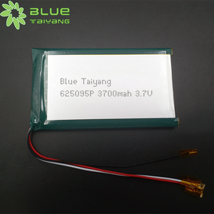 כחול Taiyang 625095P li יון <span class=keywords><strong>3.7v</strong></span> 3600mah <span class=keywords><strong>3700mah</strong></span> פולימר סוללה - Product Image 1