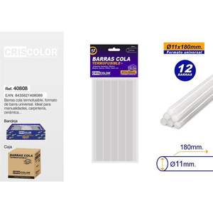 BARRAS 11*180mm Bâton de colle silicone efficace pour une liaison forte dans la catégorie des produits - Product Image 1