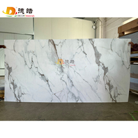 Panneau translucide ultra-fin en PVC imitation marbre, panneau mural rétroéclairé en onyx pour la décoration intérieure des murs et des plafonds