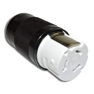 Inventario disponible en EE. UU. Cable de alimentación de 50 AMP SS2-50R para autocaravana, Conector de bloqueo de giro, extremo de repuesto, Conector de montaje de bloqueo de giro marino