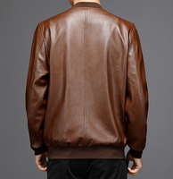 Nouvelle arrivée best-seller Vêtements décontractés courts Camion Veste en cuir pour homme