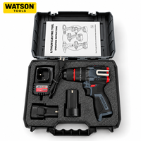 Kit de perceuse électrique sans fil OEM ODM avec moteur sans balais et double batterie