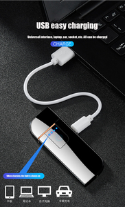 DEBANG <span class=keywords><strong>Laiter</strong></span> Custom Logo Feuerzeug Wind-Proof Sublimation feuerzeug Metall Wiederauf lad bares USB Coil Feuerzeug - Product Image 4