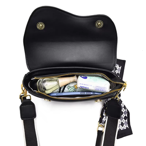 Newest Ladies Shoulder Bags High Quality Pu Leather Ladies Trendy Fashion Latest Luxury Purses Bags Women Handbags - Product Image 2