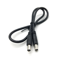 Kabel Daya DC 5.5*2.1mm Pabrik Cina, Kabel DC 5521 Male to Male Jack 5.5 2.1