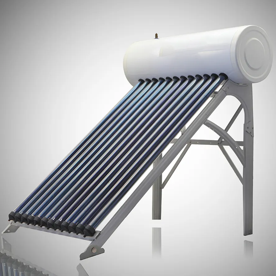 JIADELE Solar Geyser 100L 300L ev otel veya ticari için basınçsız güneş enerjili su ısıtıcı sistemi