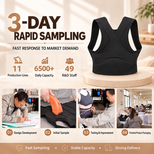 <span class=keywords><strong>Corrector</strong></span> <span class=keywords><strong>de</strong></span> Postura Racerback Transpirable, Soporte Deportivo Ajustable para Correr, Entrenamiento, Pilates, Levantamiento <span class=keywords><strong>de</strong></span> Pesas, Venta al por Mayor OEM - Product Image 2