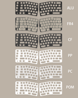 Clavier ergonomique en aluminium Neo Ergo personnalisé, programmable QMK/VIA, pour le bureau et les jeux