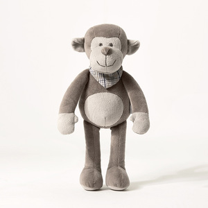 Nuevo Peluche de <span class=keywords><strong>Mono</strong></span> con Bufanda Marrón, Peluche de Pelo Corto con Cuentas Ponderadas, Relleno de Algodón PP, Día de San Valentín, Unisex, 3 Años, 11-30cm - Product Image 2