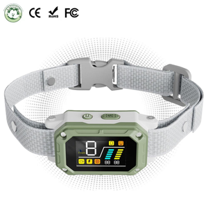 सी-प्रमाणित पेशेवर एंटी-बार्किंग कुत्ते प्रशिक्षण कॉलर बुद्धिमान रंग स्क्रीन कंपन इलेक्ट्रिक शॉक गर्म बिक्री - Product Image 1