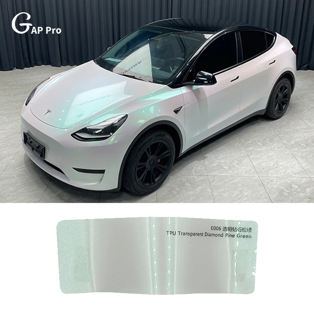 GAPPRO Durable TPU Clear Diamond Series PPF 5 Years Warranty Sparkling Paint Guard Film