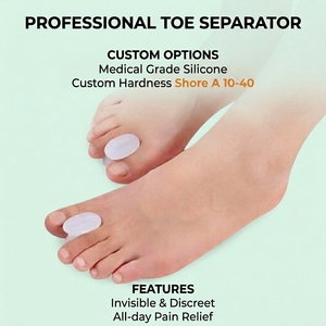 Separador de Dedos de Silicona para Niños - <span class=keywords><strong>Corrector</strong></span> de Dedos para Uso Deportivo - <span class=keywords><strong>Corrector</strong></span> de <span class=keywords><strong>Juanetes</strong></span> - Product Image 2
