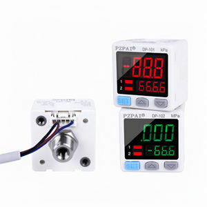Manómetro Digital de Presión, Vacuómetro DP-101 DP-102 con Detección Magnética para Automatización Neumática - Product Image 1