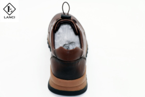 LANCI Good Price Sport <strong>Shoes</strong> Wholesale High Quality Fashion <strong>Black</strong> Waterproof <strong>Leather</strong> Summer - Product Image 5