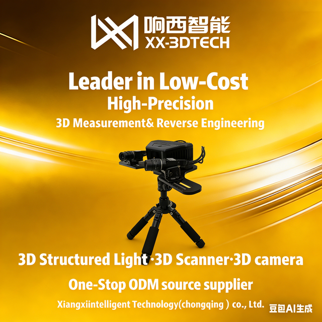2-4 High Accuracy Industrial Structured Light 3D Scanner for Professional 3D Modeling