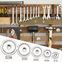 Aimants en néodyme N52 avec trou fraisé et coupelle en acier pour montage, aimant coupelle NdFeB utilisé dans les garages, cuisines et lieux de travail