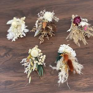 Décoration Bohème pour la Maison, Centres de Table de Mariage, Arrangements de Plantes Séchées, Mini Bouquet de Pampas, Fleurs Séchées - Product Image 3