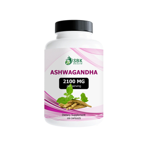 Supplier Custom Natural Ashwagnadha Capsules 2100mg with Ashwagandha Complex for Promote Stress Relief Sleep Support Capsules - Product Image 1