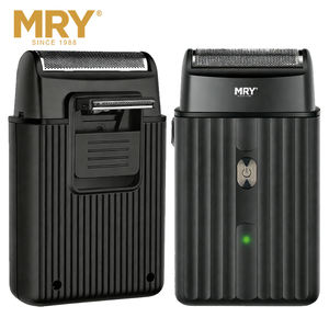 Afeitadora Eléctrica Recargable 2 en 1 MRY Personalizada <span class=keywords><strong>para</strong></span> Hombre, Maquinilla de <span class=keywords><strong>Afeitar</strong></span> con Recortador de Barba Extraíble, Afeitadora Eléctrica Portátil <span class=keywords><strong>para</strong></span> Hombre - Product Image 1