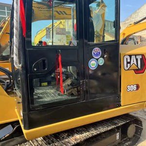 Pelleteuse d'occasion CAT306 pelle sur chenilles d'occasion 6 TONNES mini bon marché bonne performance de travail machines de Chine - Product Image 1