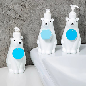 Botella de Plástico con Bomba para Champú y Acondicionador de 15 oz, Botella Reutilizable para Cosméticos, Set de Viaje, Botella para Loción y Champú, Venta al Por Mayor - Product Image 4