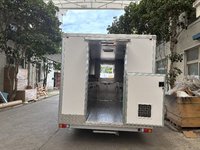Camion de restauration mobile pour pizzas, chariot à glaces, remorque à hot-dogs et café, camion de boulangerie-concession avec panneaux en fibre de verre renforcée, remorque alimentaire