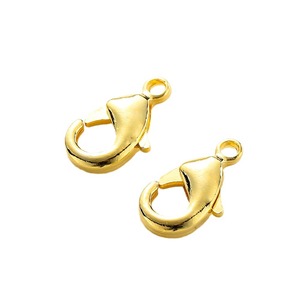 Lobster Clasp 18k Gold Plated <b>Copper</b> Spring Clasp For <b>Bracelet</b> Making Jewelry Findings Small Butterfly Shape DIY Accessories - Product Image 5